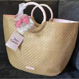Juicy Couture Y2K Woven Beach Tote